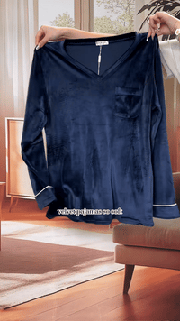 The Viral - Velvet PJ Set